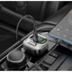 FM-Модулятор Hoco E75 PD30W+QC3.0 для автомобиля с Bluetooth и функцией быстрой зарядки черного цвета. - изображение 4