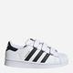 Trampki chłopięce na rzepy adidas Originals Superstar EF4842 25 (8UK) Białe (4062053378051) - obraz 1