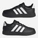 Tenisówki chłopięce adidas Breaknet Lifestyle Court Lace HP8961 39 (6UK) Czarne (4066749442095) - obraz 5