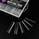 Типсы гелевые Starlet Professional Soft Gel Tips #4,экстра длинный арочный квадрат, 240 шт - изображение 2