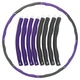 Обруч массажный хула хуп Hula Hoop SP-Planeta Sport Fit BY-018 диаметр 98 см Purple-Grey - изображение 1