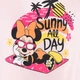 Детская летняя пижама для девочки Disney Minnie EX2034 104 см Светло-розовая (3609086904621) - изображение 3