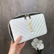 Стильная мини сумочка Yves Saint Laurent каркасная стеганая сумка для девушек клатч для вечеринок - изображение 2