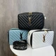 Стильная мини сумочка Yves Saint Laurent каркасная стеганая сумка для девушек клатч для вечеринок - изображение 6