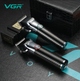 Профессиональная беспроводная машинка для стрижки волос VGR V-682 с зарядной базой - изображение 5
