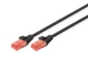 Digitus Патч-корд CAT 6 UTP, 10м, AWG 26/7, Cu, LSZH, чорний - зображення 1