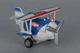 Same Toy Літак металевий інерційний Aircraft зі світлом і звуком (синій) - изображение 2