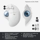 Бездротова Миша Logitech Ergo M575 Trackball for Business Wireless Off-white - зображення 7