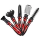 Фен-щетка стайлер для укладки волос 5 в 1 RAF R.416 Brush Ceramic 1200 Ватт со сменными насадками - изображение 2