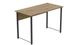 Компьютерный стол Ferrum-decor Курт 75x120x60 черный ДСП Дуб Артизан 16мм (KURT2246) - изображение 4