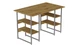 Компьютерный стол Ferrum-decor Карэн 75x120x60 серый ДСП Дуб Артизан 32мм (KARE2341) - изображение 4