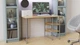 Комп'ютерний стіл Ferrum-decor Кевін 75x100x70 сірий ДСП Дуб Артізан 32мм (KEV2311) - зображення 2