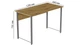 Компьютерный стол Ferrum-decor Курт 75x120x60 серый ДСП Дуб Артизан 16мм (KURT2244) - изображение 5