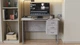 Комп'ютерний стіл Ferrum-decor Гаррі 75x120x60 сірий ДСП Бетон 32мм (GARI2389) - зображення 7