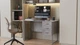 Комп'ютерний стіл Ferrum-decor Гаррі 75x120x60 сірий ДСП Бетон 32мм (GARI2389) - зображення 5