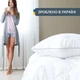 Подушка для сна IDEIA Super Soft Classic 70х70 Антиаллергенный искусственный лебяжий пух Белая (4820182653902) - изображение 9