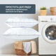 Подушка для сна IDEIA Super Soft Classic 70х70 Антиаллергенный искусственный лебяжий пух Белая (4820182653902) - изображение 11