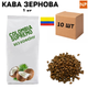 Ящик зернового кофе Колумбия Супремо без кофеина "Кокос" 1кг в ящике 10шт ароматизированный - изображение 1