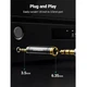 Перехідник 6.35мм-3.5мм UGREEN HIFI Audio mini-jack 3.5mm Male to jack 6.35mm Female. Black - зображення 5