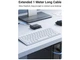 USB-хаб UGREEN розширювач із входом USB-A HUB адаптер (USB 3.0, 5 Gbps, 0.5m). Black - зображення 10