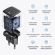 Зарядний пристрій Ugreen CD318 Nexode Mini 20W PD GaN Tech Black (90664) - зображення 7