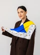 Хустка патріотична (атлас) 60х60 см (С70100-11) - изображение 1