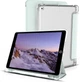 Силиконовый чехол обложка Transparent + Pencil Holder BBM1 для iPad 10.2" 2019/2020/2021 Светло-зеленый - изображение 1
