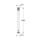 Шланг для душу Grohe VitalioFlex Metal Long-Life 2000 мм 22103000 - изображение 2