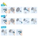 Мыльница настенная GROHE QuickFix Start округлая стекло черная 411932430 - изображение 5