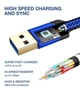​Кабель JSAUX USB 3.0 USB A Male to Micro B Male 0.3м blue - изображение 4