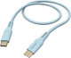 Kabel Hama Flexible USB Type-C - USB Type-C M/M 1.5 m Blue (4047443487100) - obraz 1