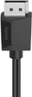 Kabel Hama DisplayPort - HDMI M/M 1.5 m Black (4047443445292) - obraz 1