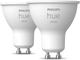 Набір світлодіодних ламп Philips Hue GU10 5.2W 2 шт White (8719514340145) - зображення 2