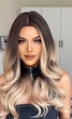 Жіноча перука HAIRCUBE LC328-1 довге хвилясте синтетичне волосся омбре, блонд (81198191) - зображення 1