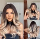 Жіноча перука HAIRCUBE LC328-1 довге хвилясте синтетичне волосся омбре, блонд (81198191) - зображення 2
