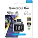 Карта пам'яті Team Elite microSDXC 64GB (UHS-I U3) W-50 MB/s, R-100 MB/s Class 10 A1 V30 (TEAUSDX64GIV30A103) + SD Adapter - зображення 5