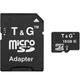 Карта памяти T&G microSDHC 16GB (UHS-I U1) W-20 MB/s, R-40 MB/s Class 10 (TG-16GBSD10U1-01) + SD Adapter - изображение 1