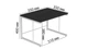 Подставка для микроволновки Kitchen K301 Ferrum-decor 400x550x350 Белый металл ДСП Сосна Кембра 16 мм (KITCH30116) - изображение 4