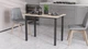 Стол универсальный Knap Ferrum-decor 750x1200x600 Черный металл ДСП Дуб Сан-Марино 16 мм (KNAP010) - изображение 6