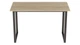 Стол письменный Кнап 2 Ferrum-decor 750x1200x700 Черный металл ДСП Дуб Сонома 16 мм (KNAP2036) - зображення 1