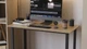 Стол письменный Кнап 2 Ferrum-decor 750x1200x700 Черный металл ДСП Дуб Сонома 16 мм (KNAP2036) - зображення 4