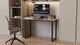 Стол письменный Кнап 2 Ferrum-decor 750x1000x600 Черный металл ДСП Дуб Сан-Марино 16 мм (KNAP2002) - изображение 6