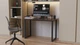 Стіл письмовий Кнап 2 Ferrum-decor 750x1000x600 Чорний метал ДСП Дуб Сонома Трюфель 16 мм (KNAP2005) - зображення 4
