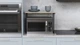 Подставка для микроволновки Kitchen K301 Ferrum-decor 400x550x350 Черный металл ДСП Дуб Сонома 16 мм (KITCH30104) - изображение 3