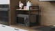 Подставка для микроволновки Kitchen K303 Ferrum-decor 500x550x350 Черный металл ДСП Дуб Артизан 16 мм (KITCH30306) - изображение 5