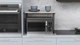 Подставка для микроволновки Kitchen K301 Ferrum-decor 400x550x350 Черный металл ДСП Дуб Сан-Марино 16 мм (KITCH30102) - изображение 2