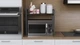 Подставка для микроволновки Kitchen K303 Ferrum-decor 500x550x350 Черный металл ДСП Венге Магия 16 мм (KITCH30303) - изображение 1