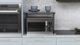 Підставка для мікрохвильовки Kitchen K301 Ferrum-decor 400x550x350 Чорний метал ДСП Сосна Кембра 16 мм (KITCH30108) - зображення 3