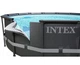 Бассейн каркасный Intex 26334 610-122 см + фильтр-насос + лестница + подстилка + тент - изображение 9