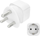 Adapter podróżny Hama Basic EU - South Africa M/F White (4047443499158) - obraz 1